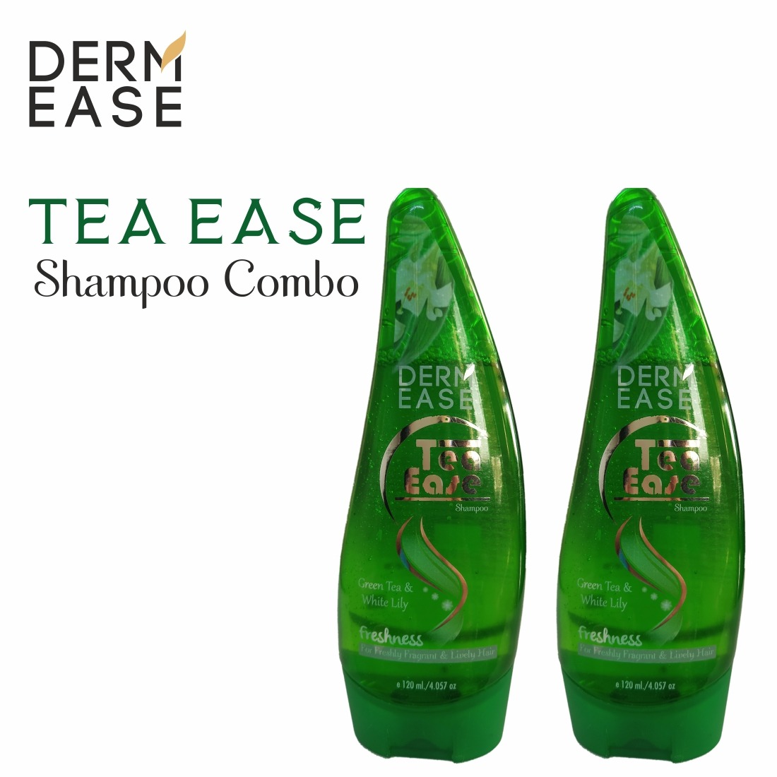 DERM EASE Tea Ease Shampoo Combo